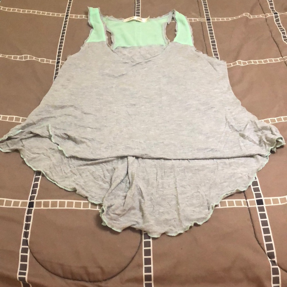 Green and Gray shirt